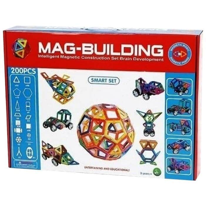 Магнитный конструктор Mag-Building GB-W200 Smart Set