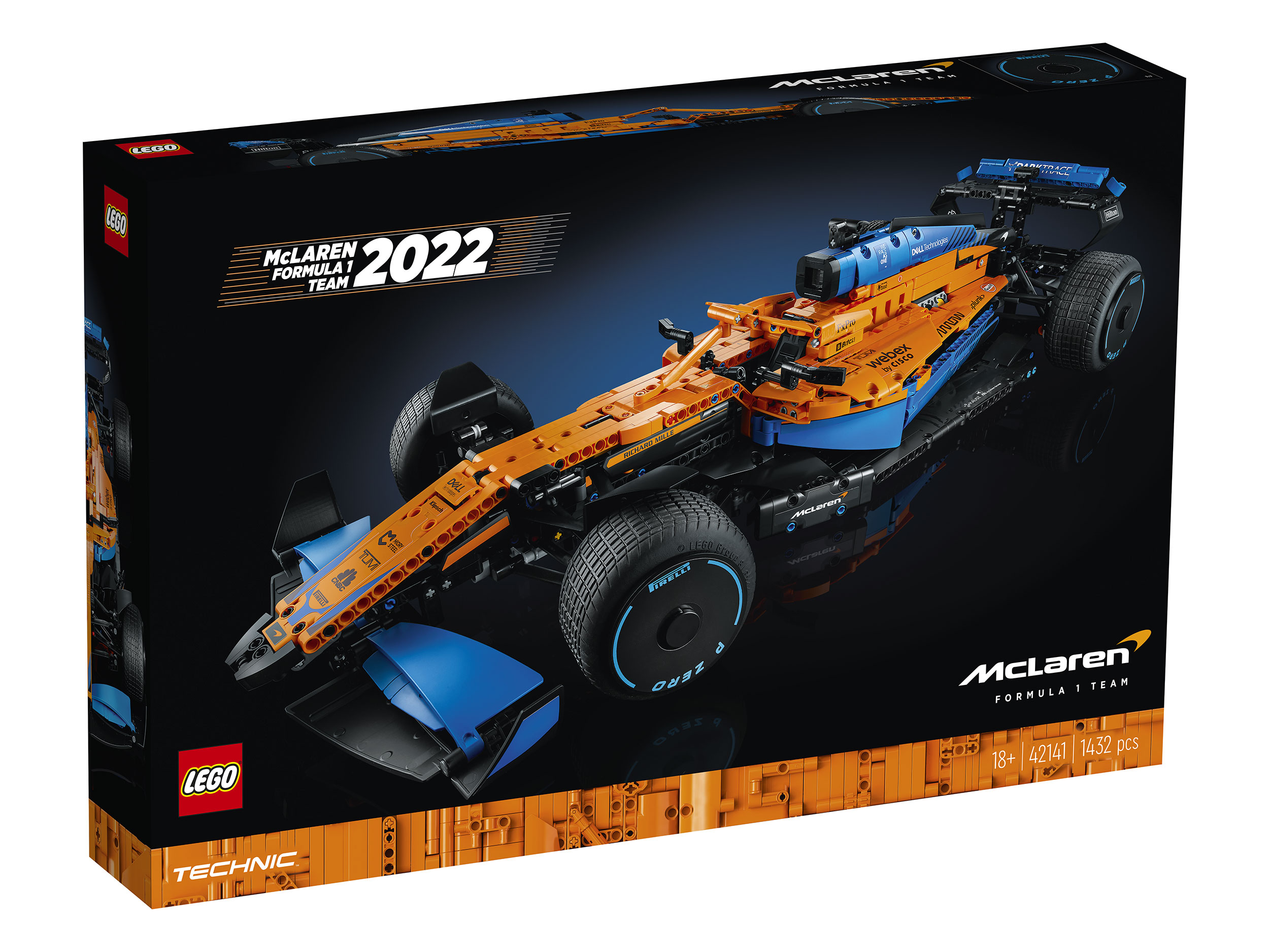 LEGO Technic 42141 Гоночный автомобиль Formula 1 McLaren