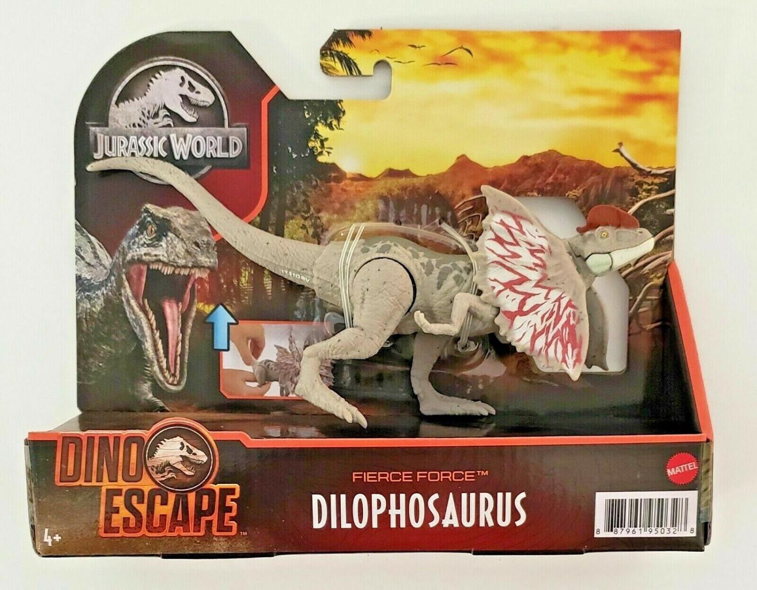 Фигурка Jurassic World Свирепая сила Дилофозавр GWY30