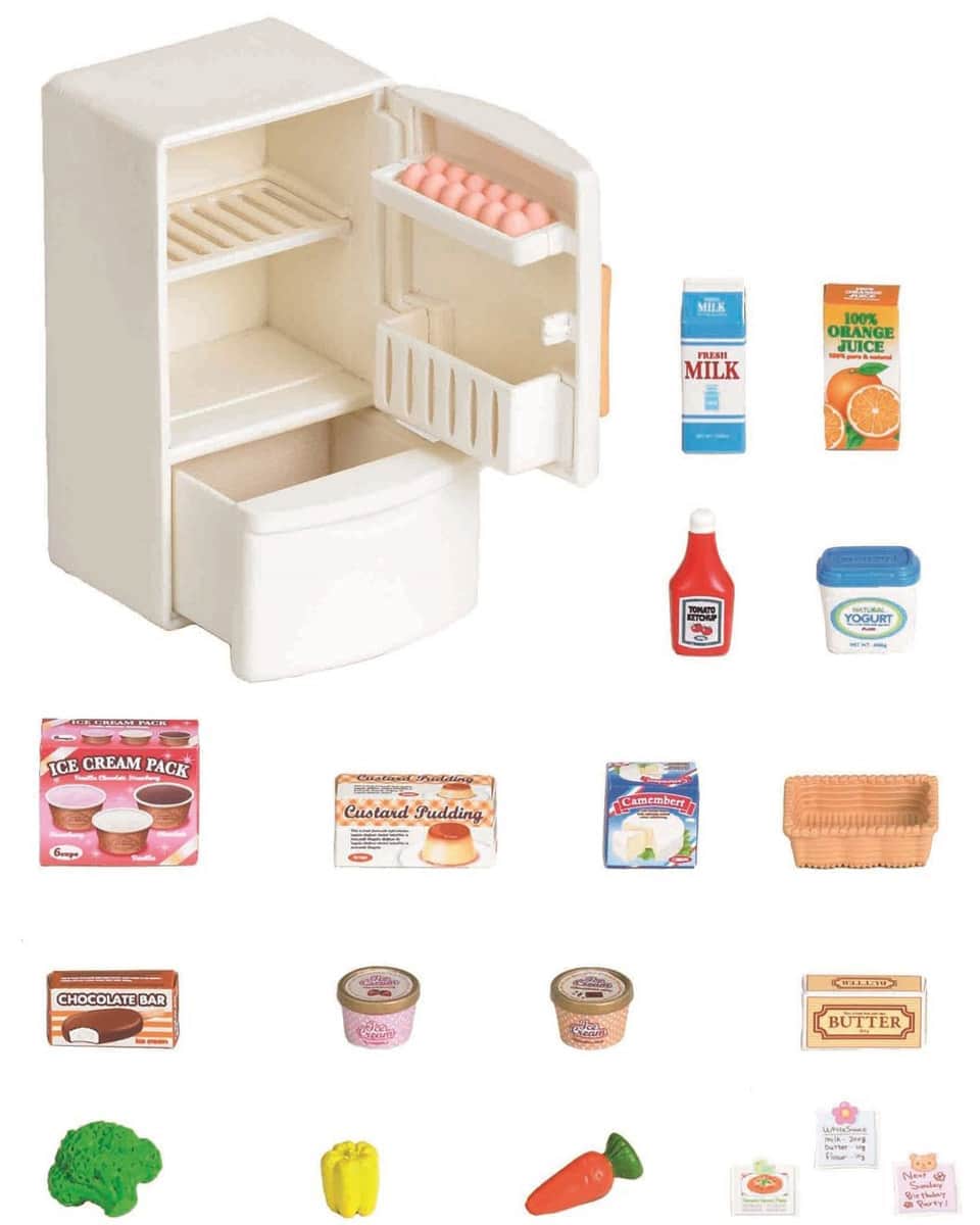 Игровой набор Sylvanian Families Холодильник с продуктами 3566/5021