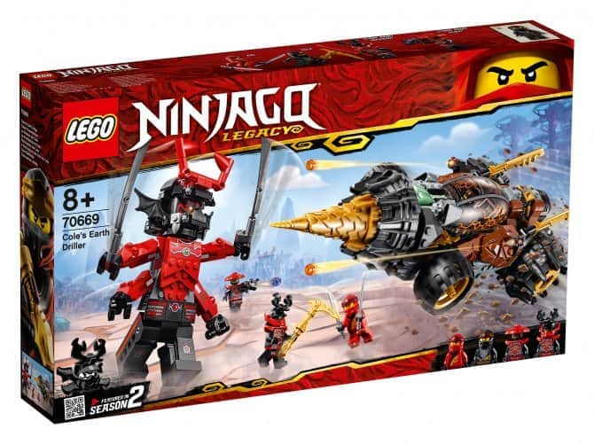 Конструктор LEGO Ninjago 70669 Земляной бур Коула