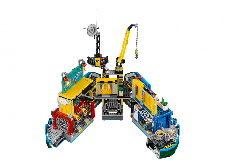 Конструктор LEGO Monkie Kid 80013 Тайная штаб-квартира команды Манки Кида