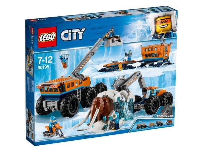 Конструктор LEGO City 60195 Передвижная арктическая база