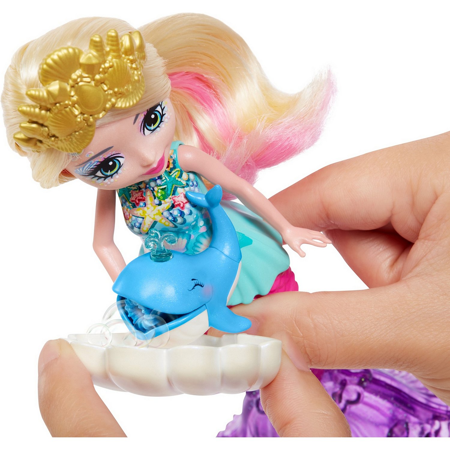 Кукла Enchantimals Русалочка с волшебными пузырьками HFT24