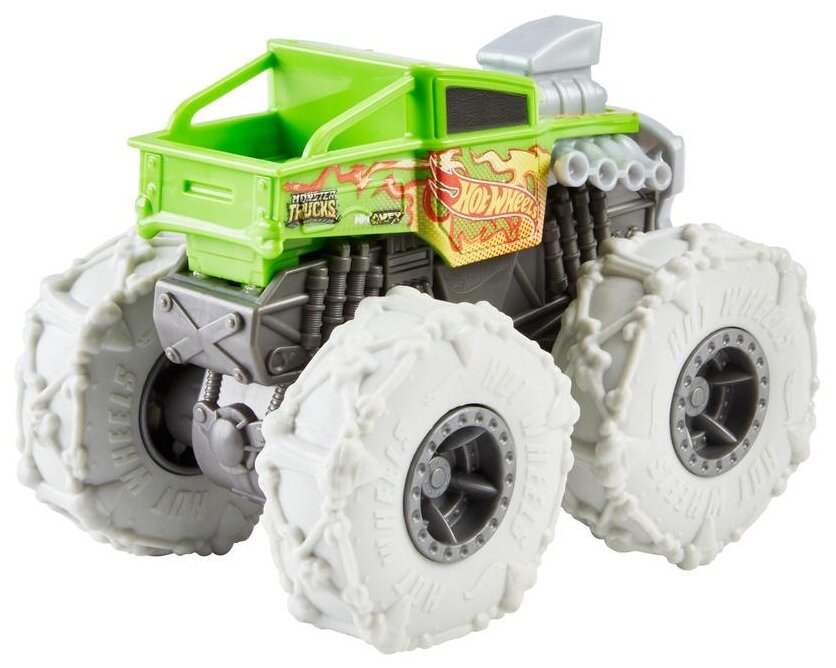 Монстр-трак Hot Wheels Monster Trucks (GVK37/GVK38) 1:43 зеленый