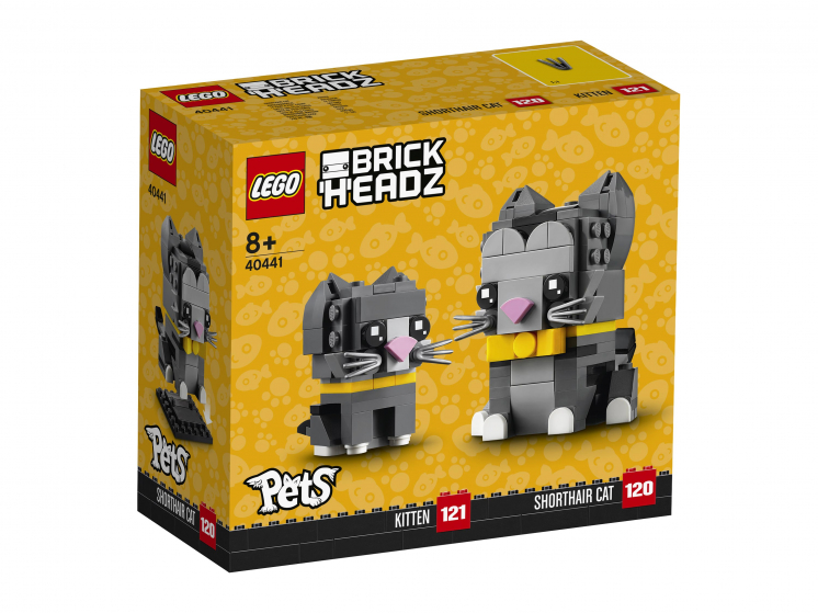 Сувенирный набор LEGO BrickHeadz 40441 Сувенирный набор Короткошёрстные коты