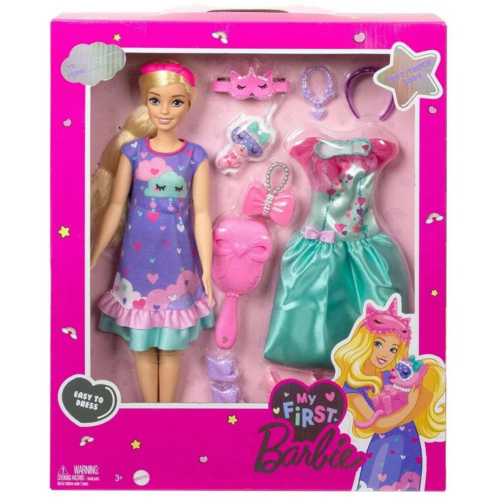 Кукла Barbie Блондинка с аксессуарами HMM66