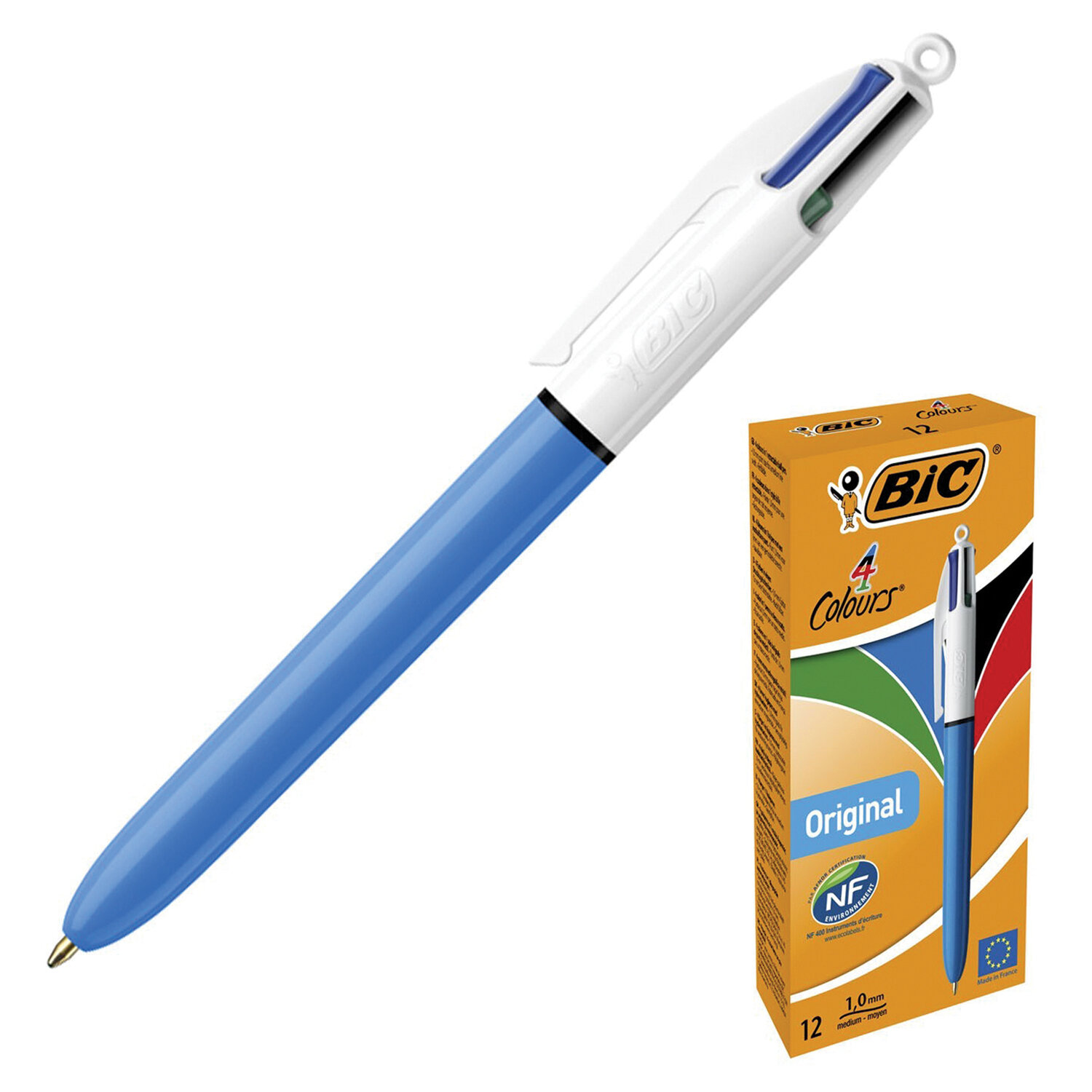 Шариковая ручка BIC 4 цв