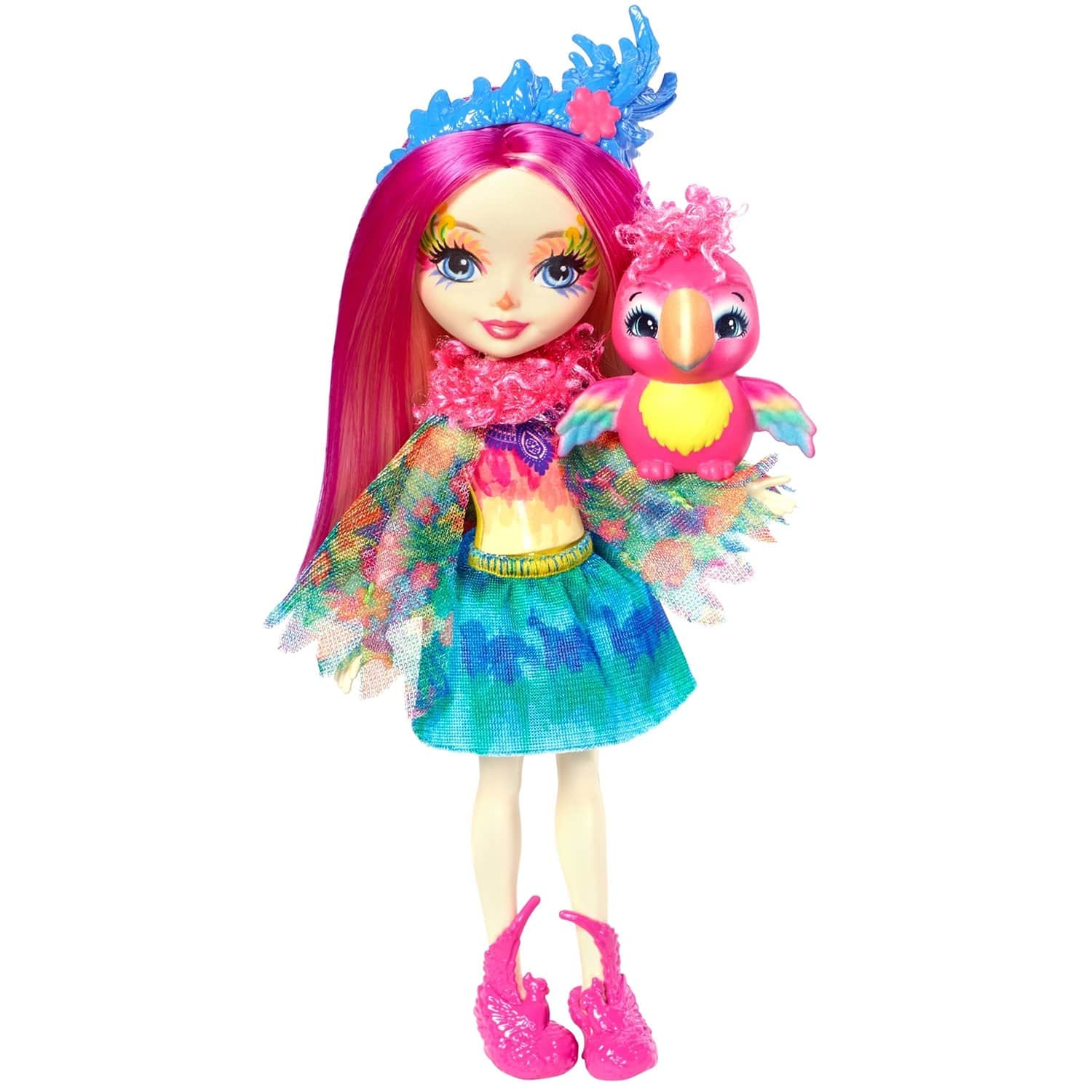 Кукла Enchantimals Пики с любимой зверюшкой, 15 см, FJJ21