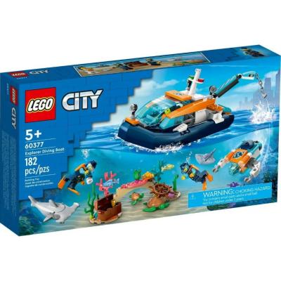 Конструктор Lego City Explorer Diving Boat 60377
