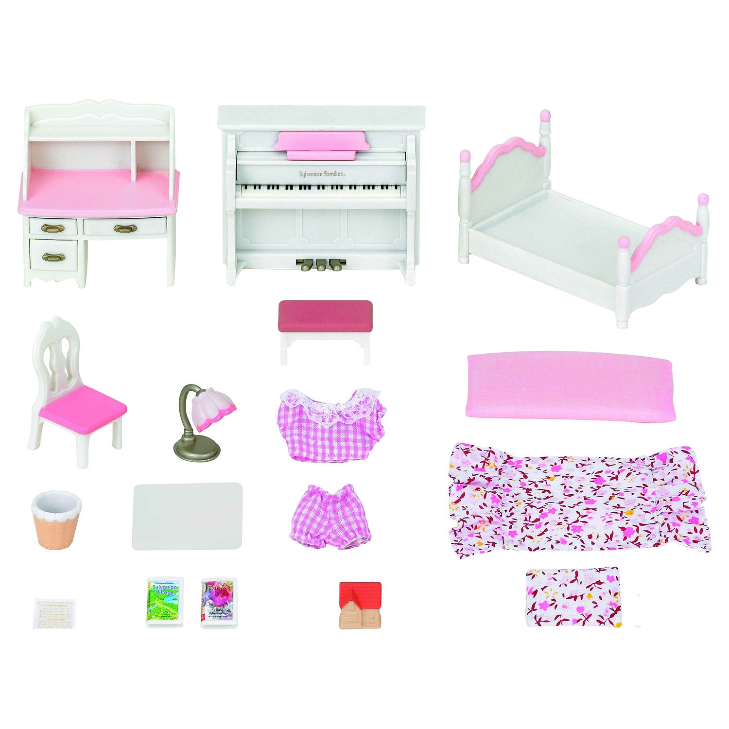 Набор Sylvanian Families Детская комната, бело-розовая (5032)