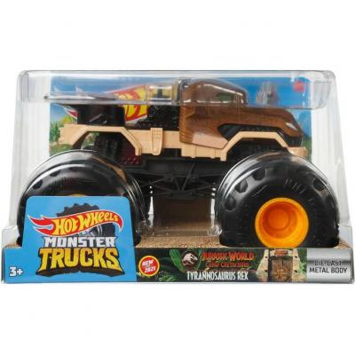 Машинка Hot Wheels Monster Trucks Тираннозавр Рекс большой GWK96