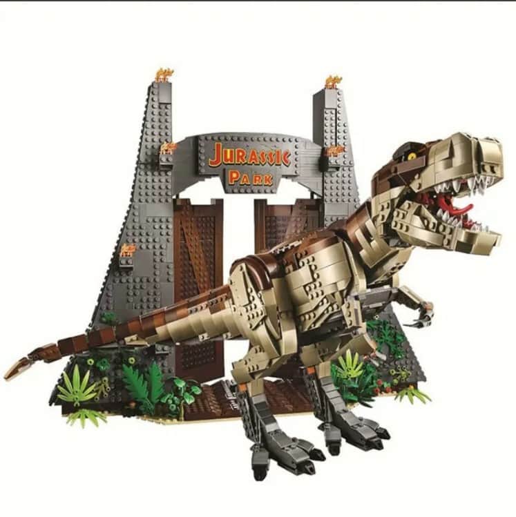 Конструктор LEGO Jurassic World 75936 Ярость Ти-Рекса