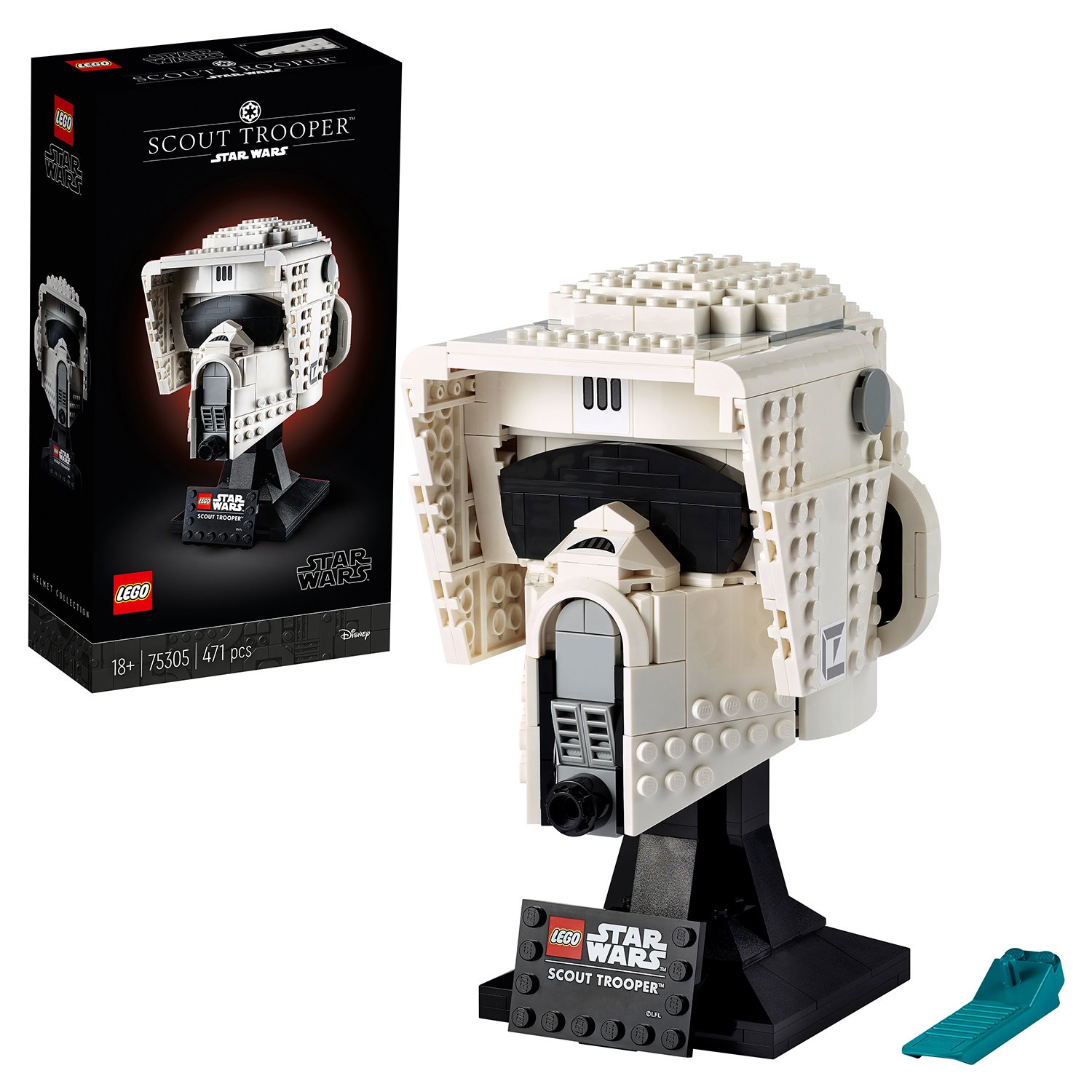 Конструктор LEGO 75305 Star Wars Шлем пехотинца-разведчика