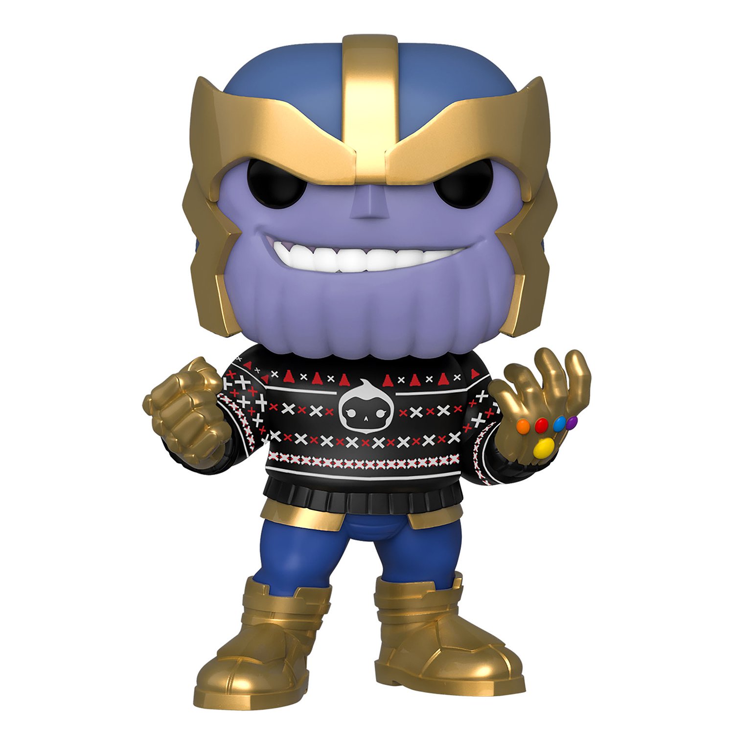 Игрушка Funko Pop Bobble Marvel holiday Thanos Fun2507