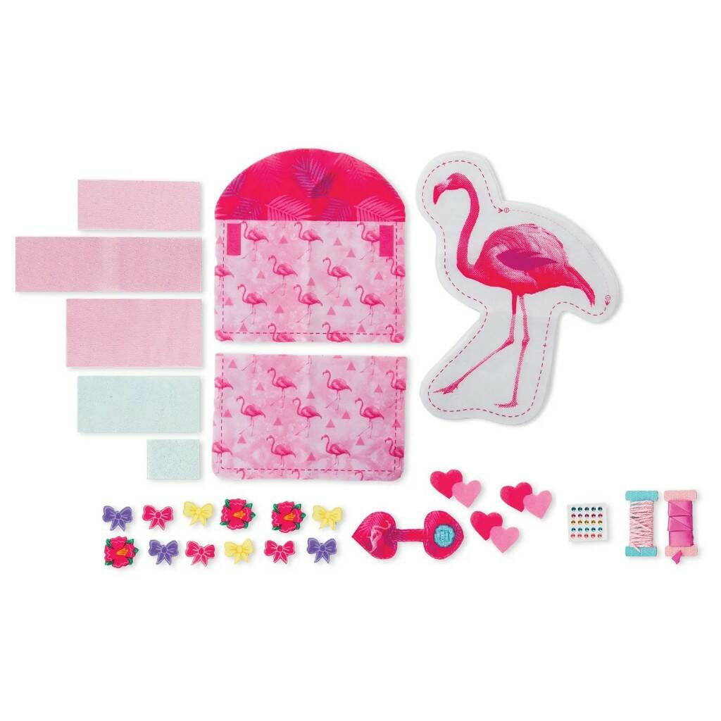 Набор для творчества Cool Maker Трафареты Flamingo швейный 6020688/20097864