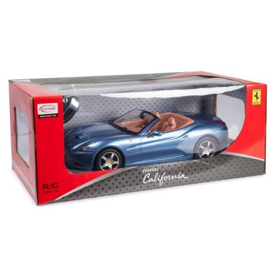 Машинка р/у Rastar Ferrari California 1:12 голубая