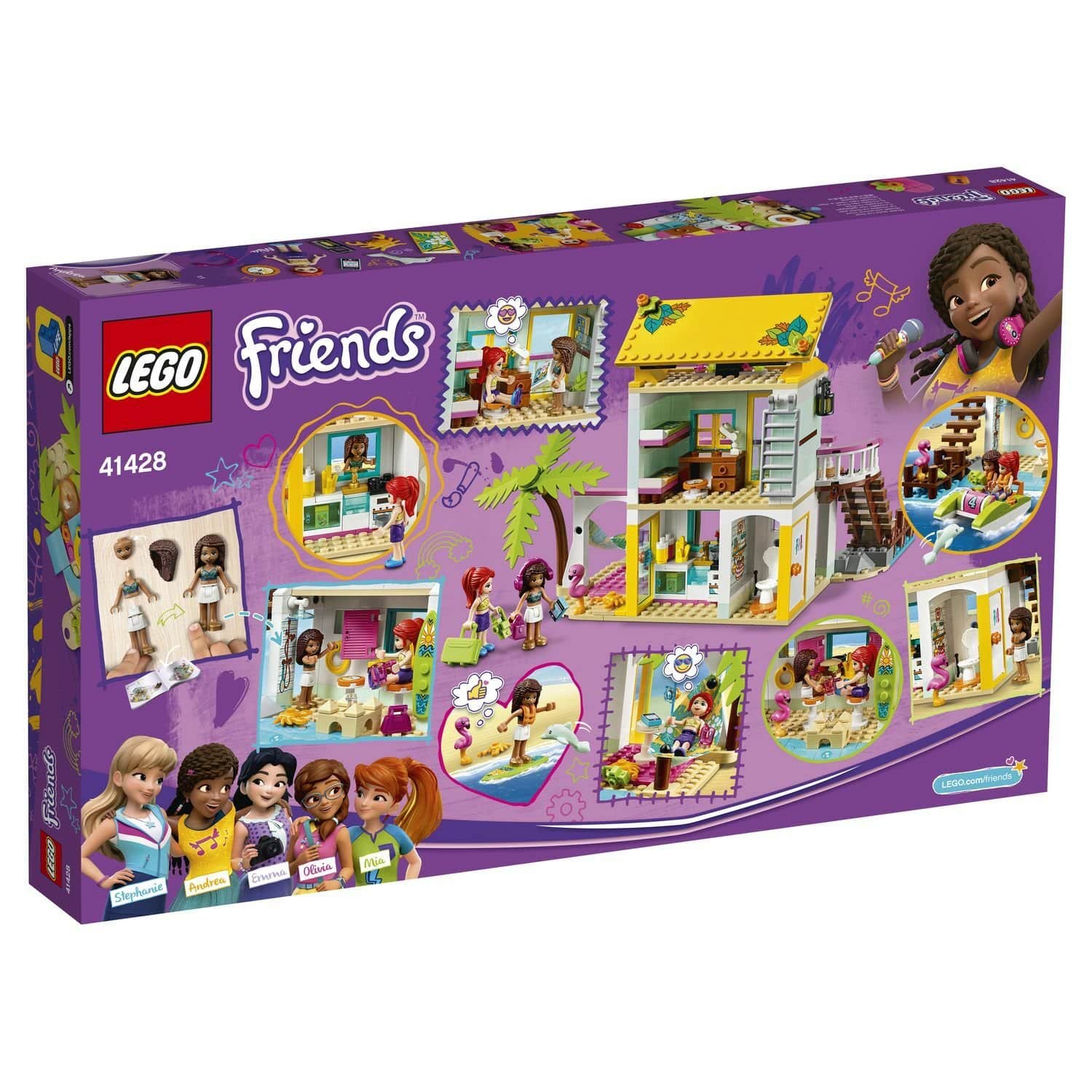 Конструктор LEGO Friends Пляжный домик 41428