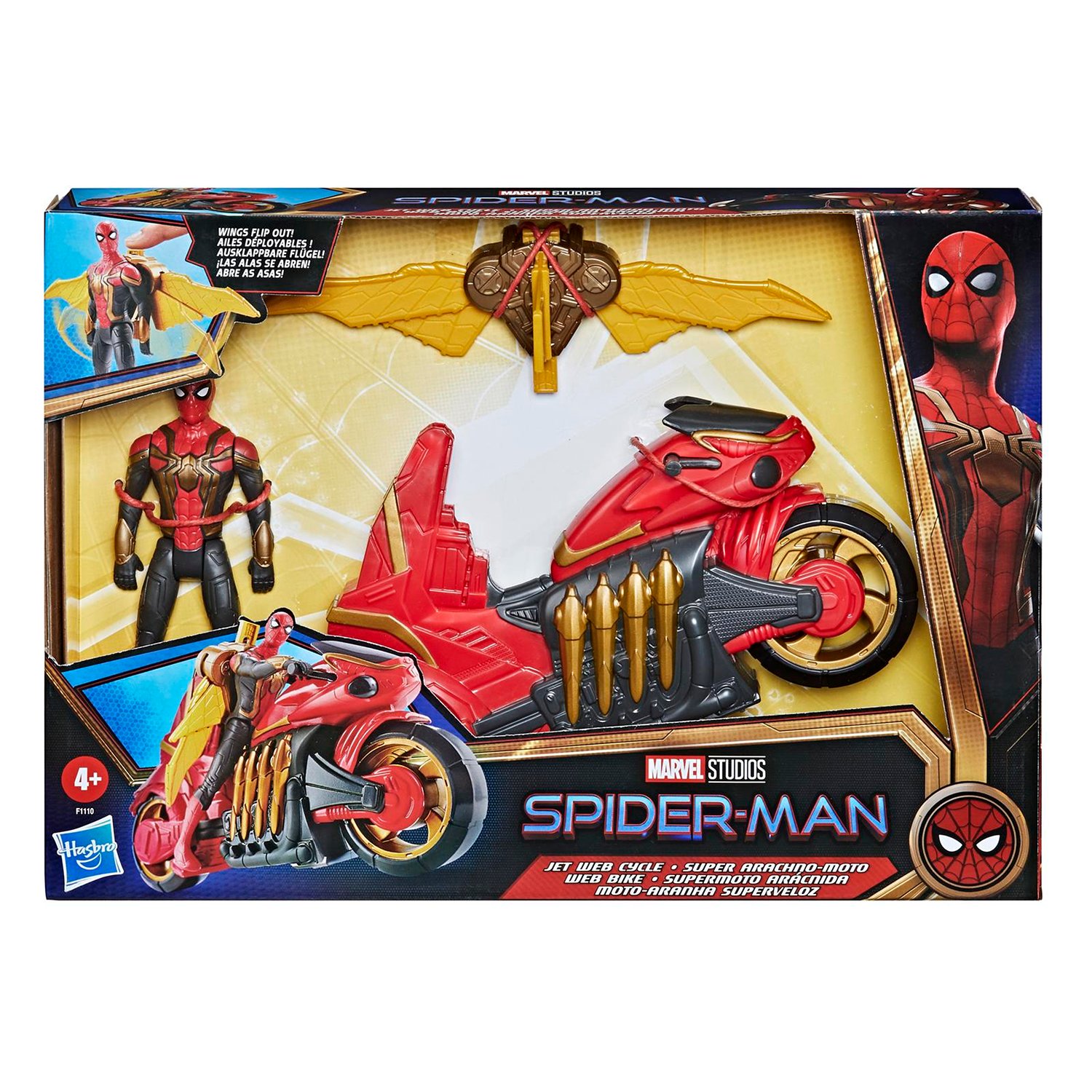 Фигурка Spider-man Человек-паук на мотоцикле F11105L0