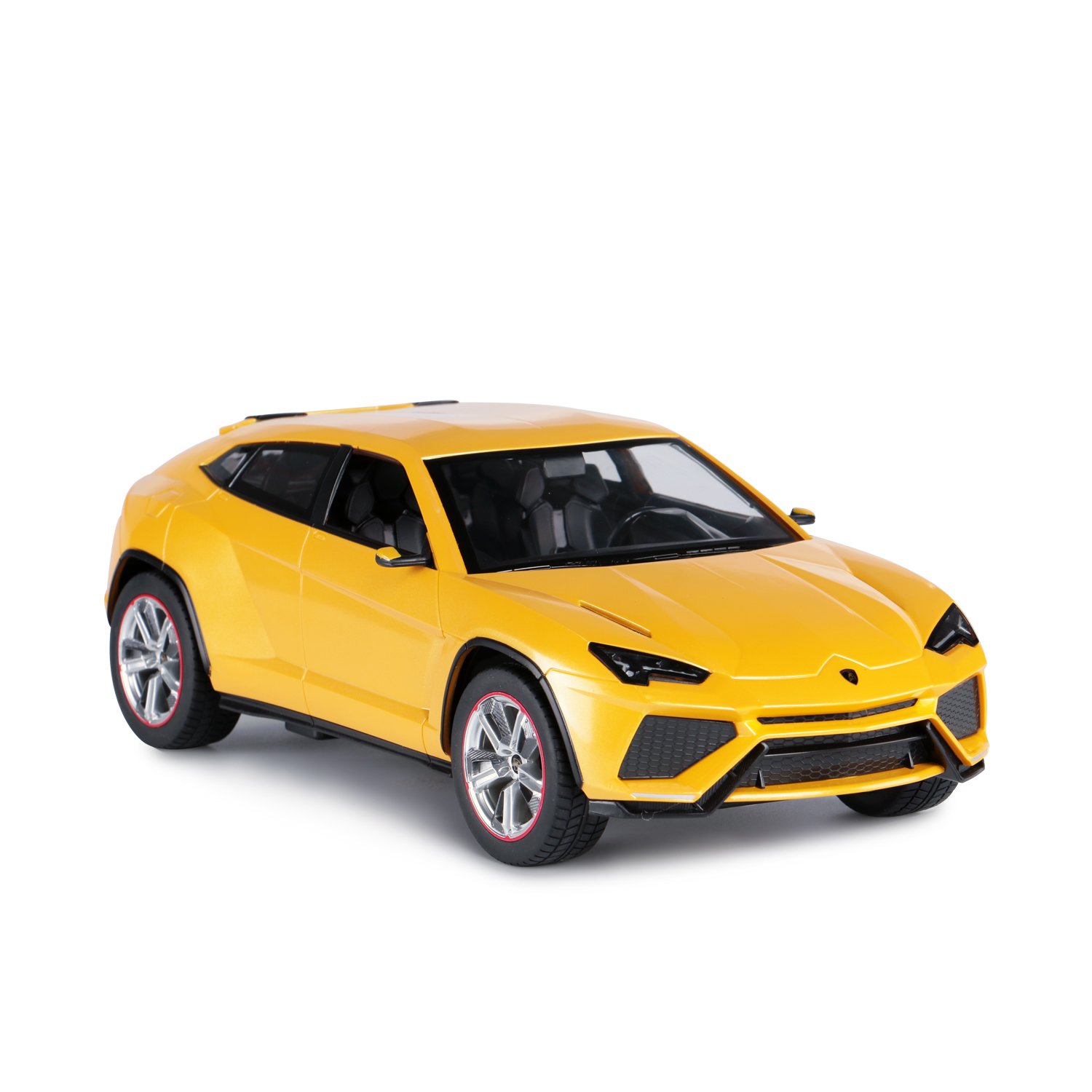 Машинка на радиоуправлении Rastar Lamborghini RUS 1:14 Желтая