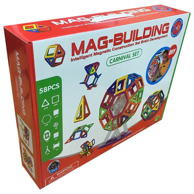 Магнитный конструктор Mag-Building Carnival GB-W58