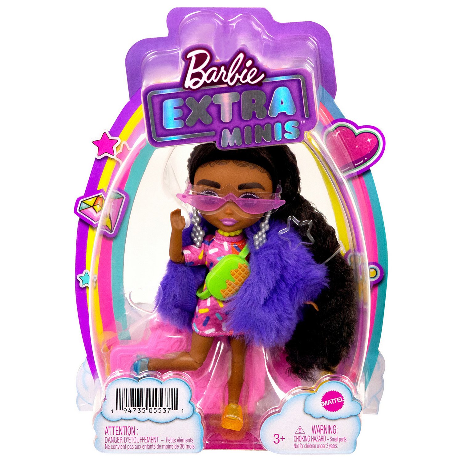 Мини-кукла Barbie Экстра 1 HGP63