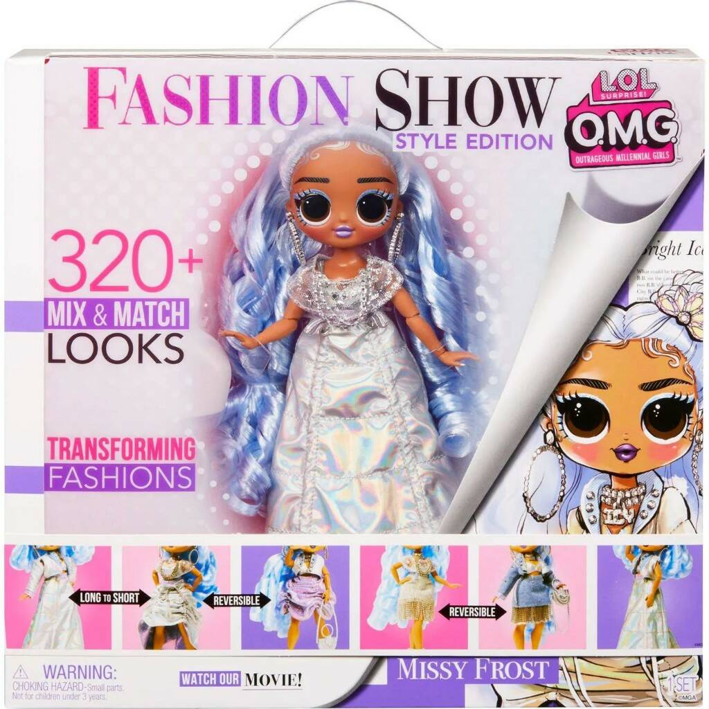 Кукла L.O.L. Surprise OMG Fashion Show Missy Frost, 584315EUC