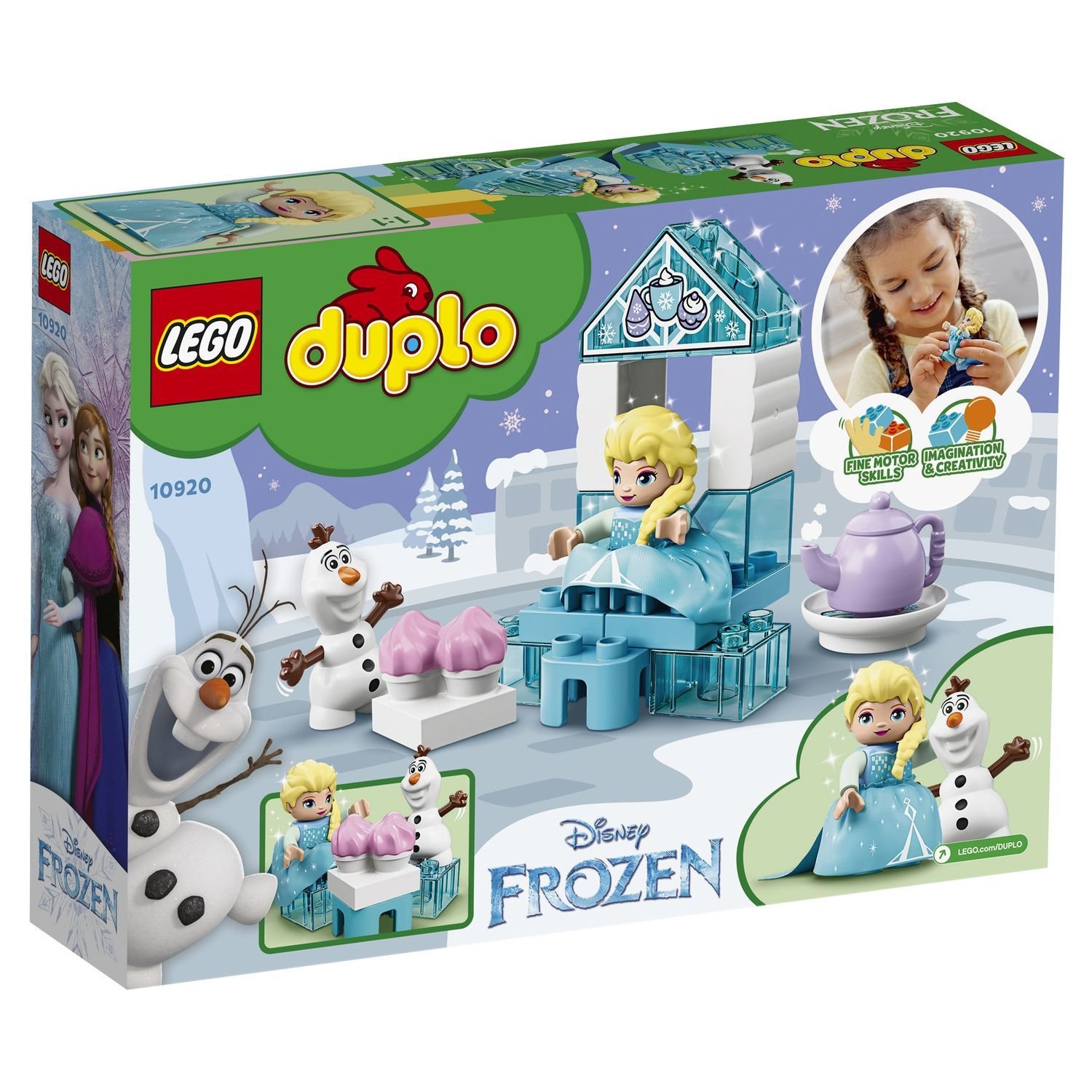 Конструктор LEGO DUPLO Disney Frozen II 10920 Чаепитие у Эльзы и Олафа