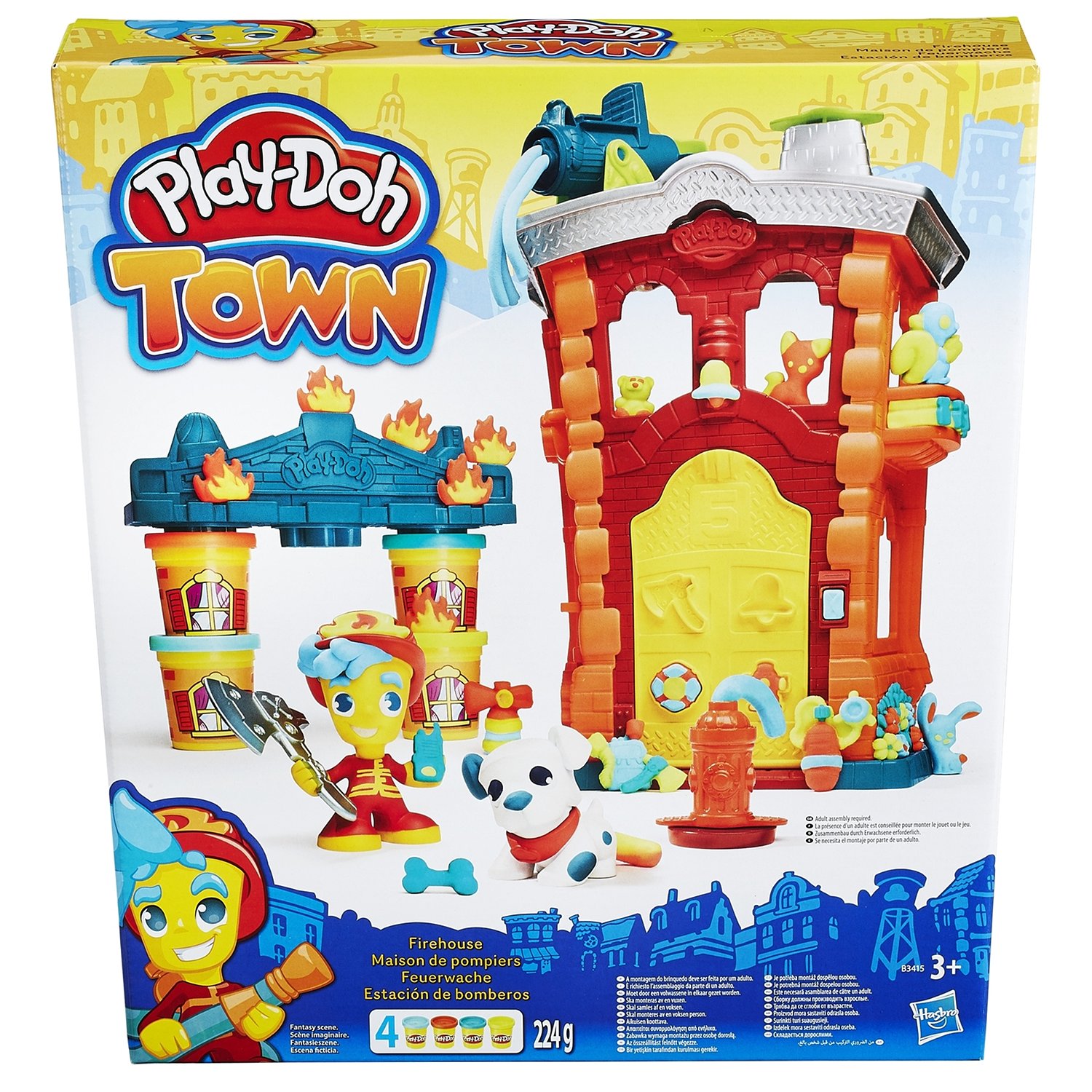 Игровой набор Play-Doh Город Пожарная станция B3415