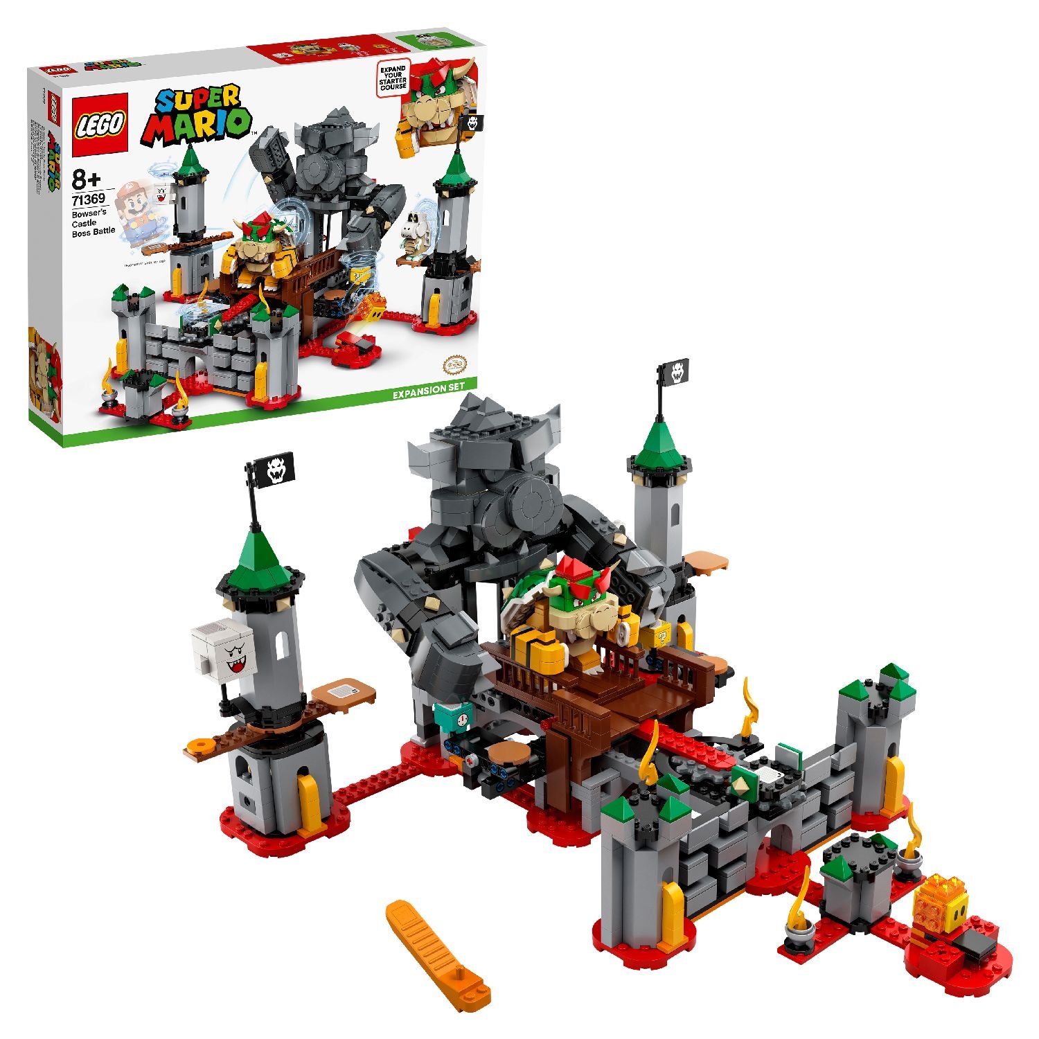 Конструктор LEGO Super Mario 71369 Дополнительный набор Решающая битва в замке Боузера