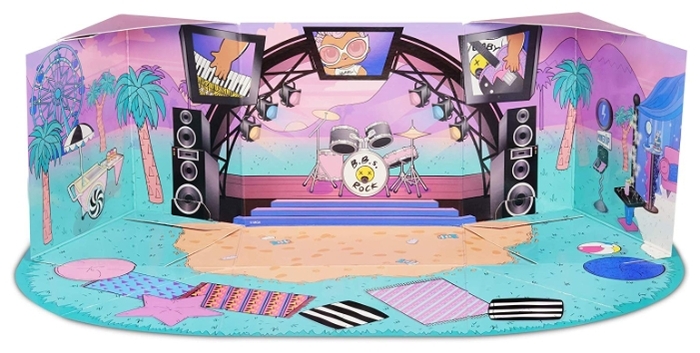 Игровой набор MGA Entertainment LOL Surprise Furniture Music Festival with Grunge Grrrl, 564935