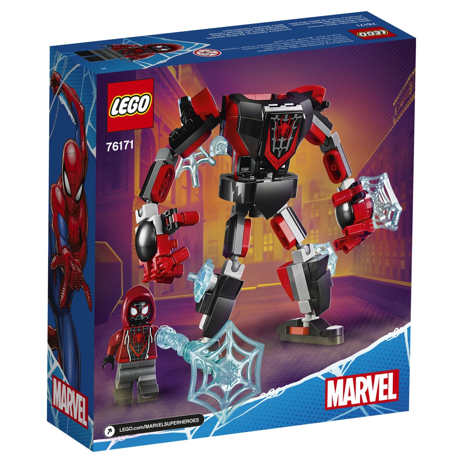 Конструктор LEGO Marvel Super Heroes 76171 Майлс Моралес: Робот