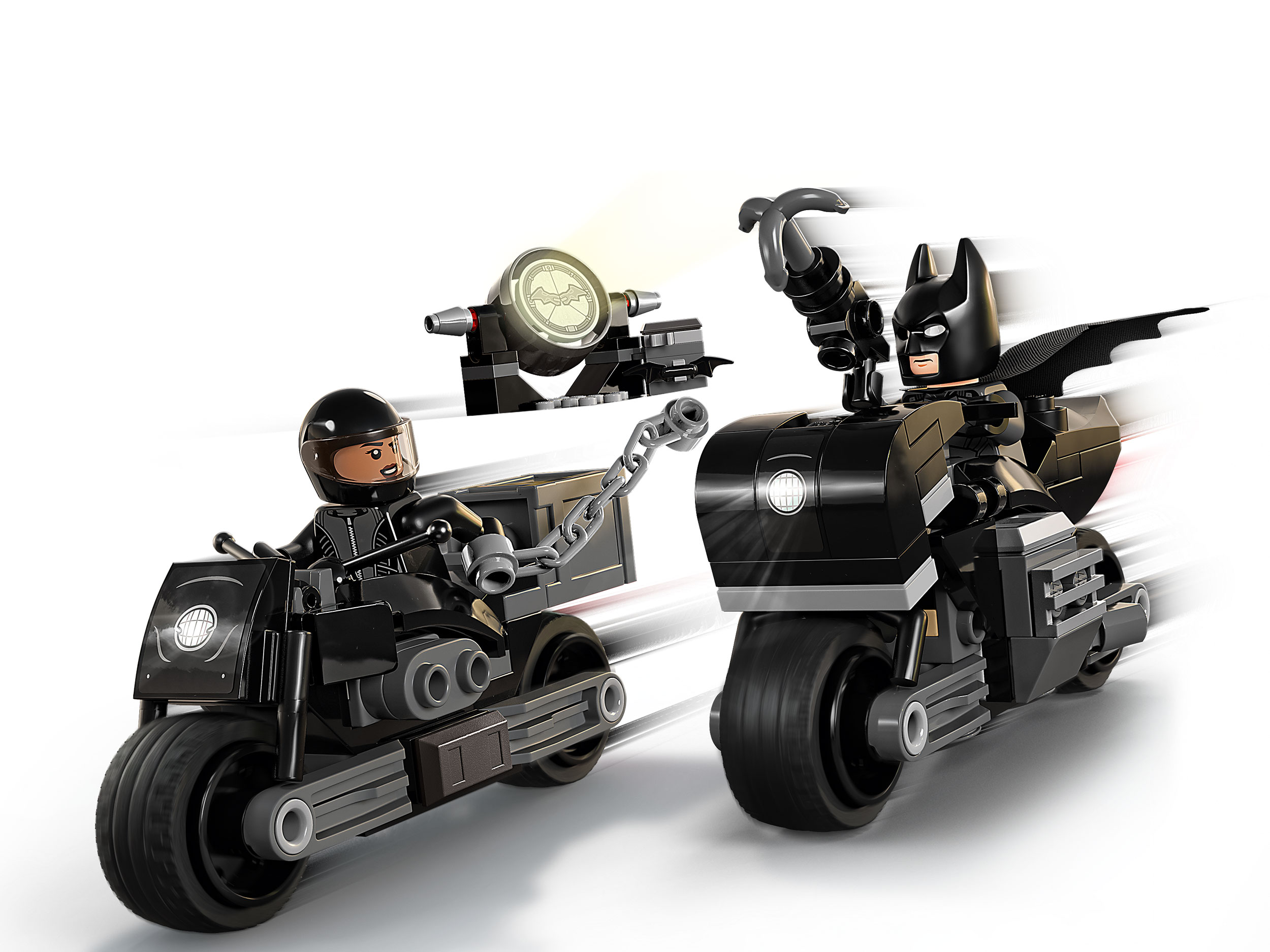 Конструктор Lego Super Heroes 76179 Бэтмен и Селина Кайл: погоня на мотоцикле