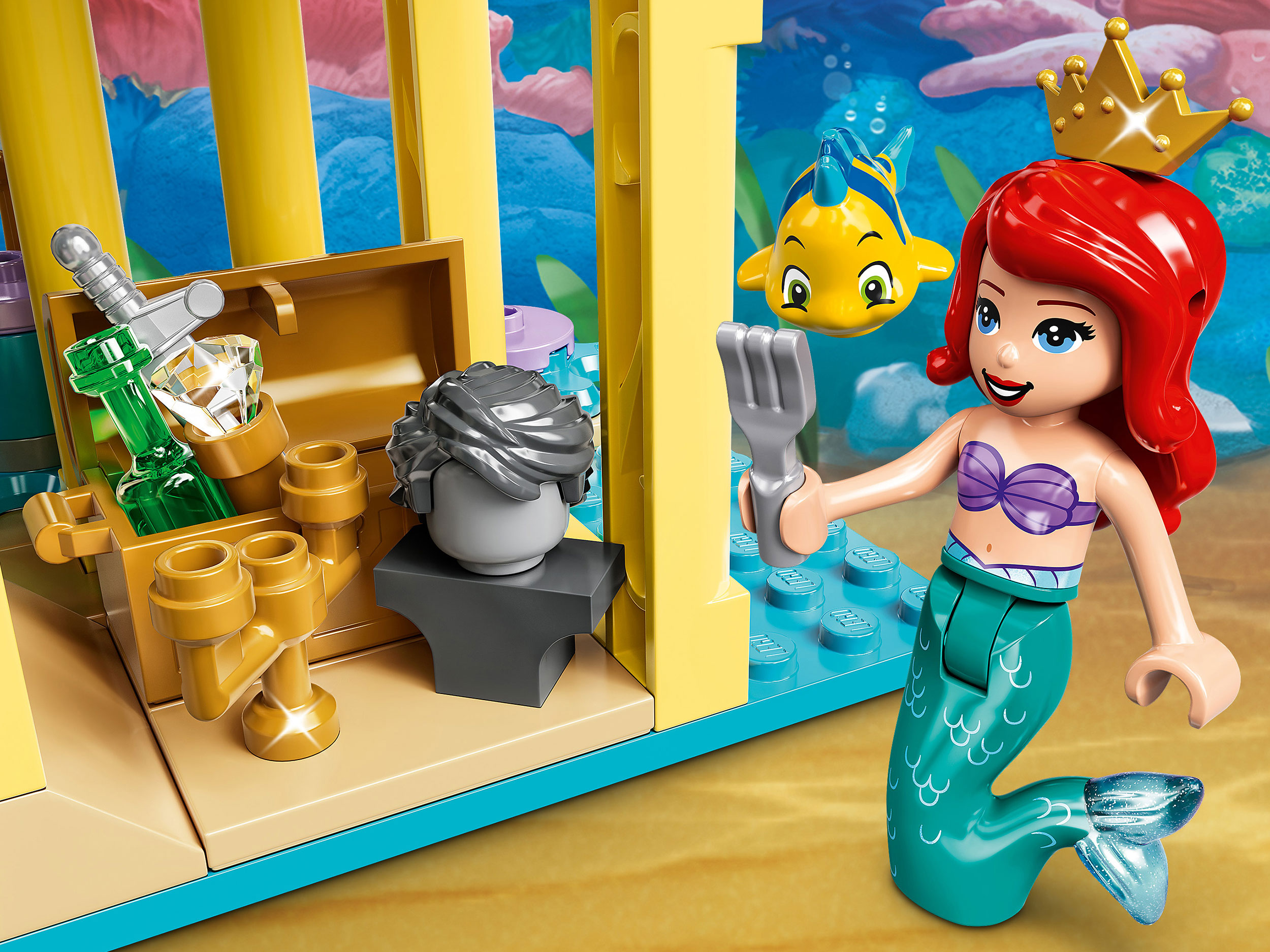 LEGO Disney 43207 Подводный дворец Ариэль