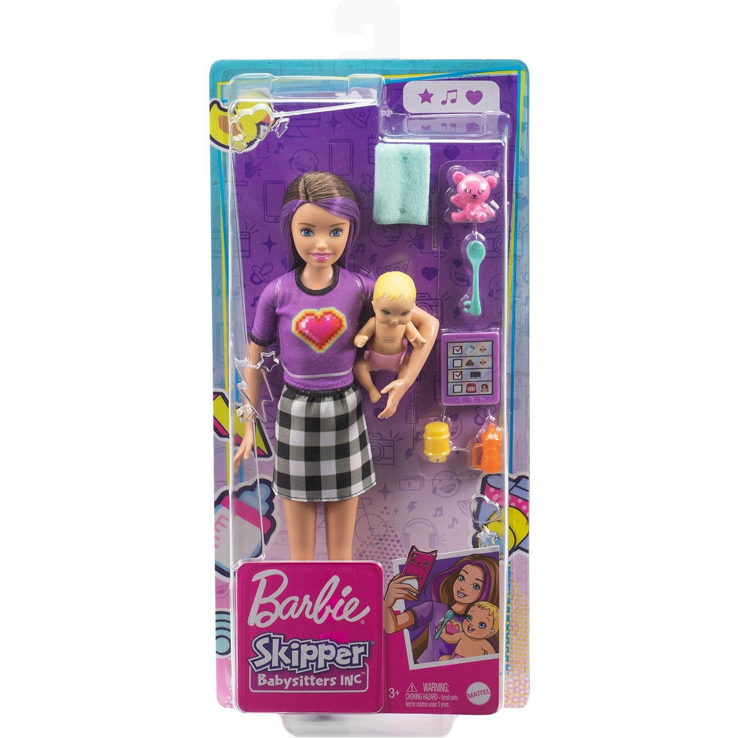 Набор Barbie Няня Скиппер, GRP11