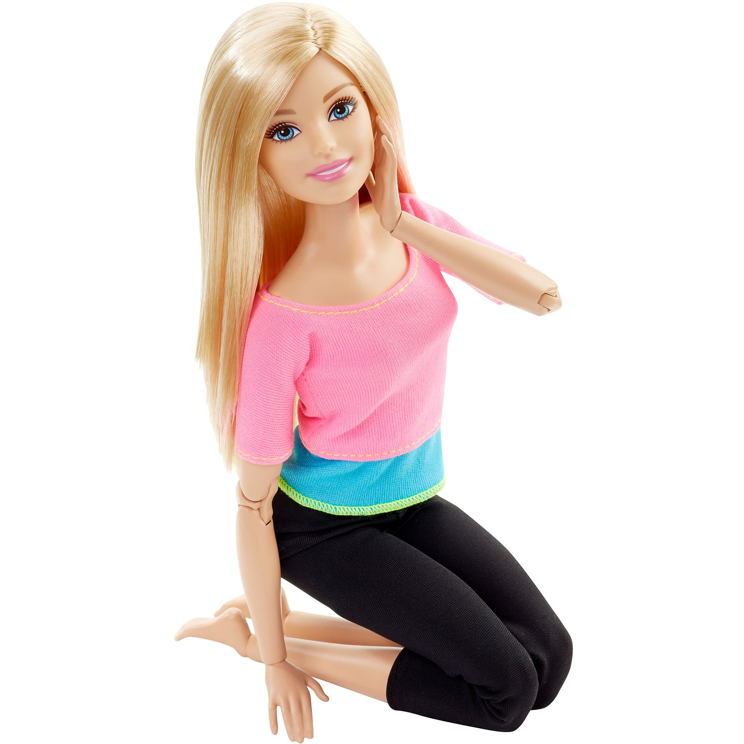 Кукла Barbie Безграничные движения Блондинка с артикуляцией тела DHL82